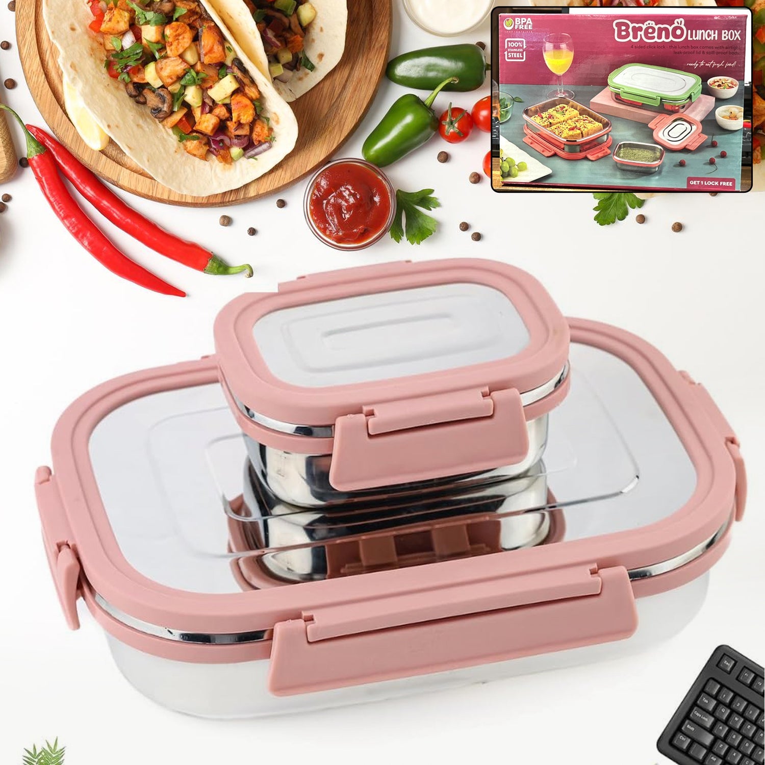 SteelSeal Lunch Box SteelSeal Lunch Box